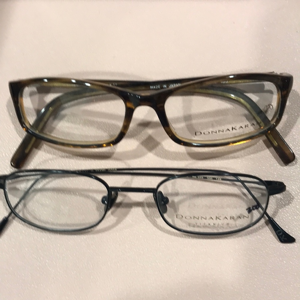 Donna Karan Glasses. 2 for 1! Never owned. No case